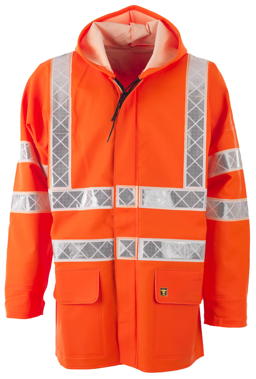 ebuy - Craig International - Jacket Waterproof Sioen Flexothane - High  Visibility Yellow Large