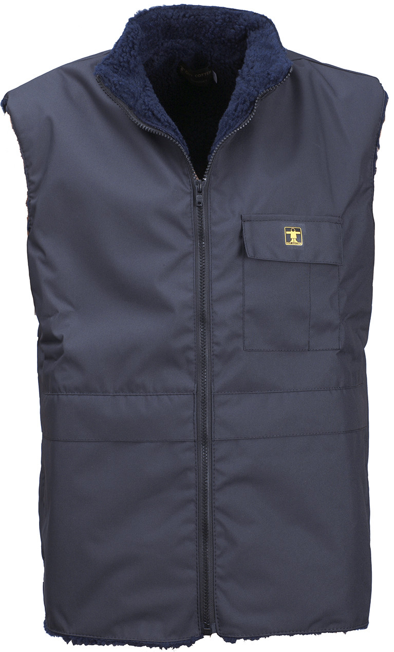 Gilet doublé fourrure