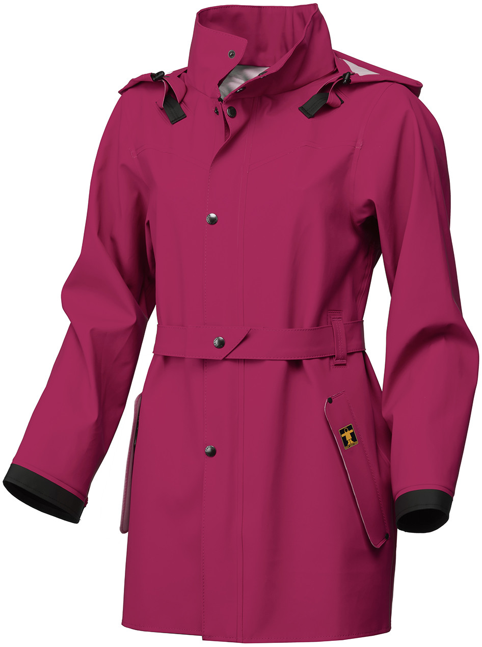 Womens oilskin coat hotsell