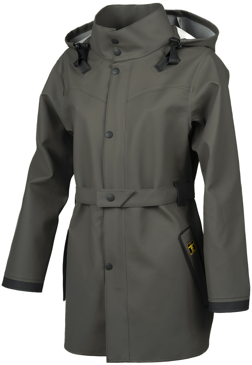 Yellow oilskin raincoat sale