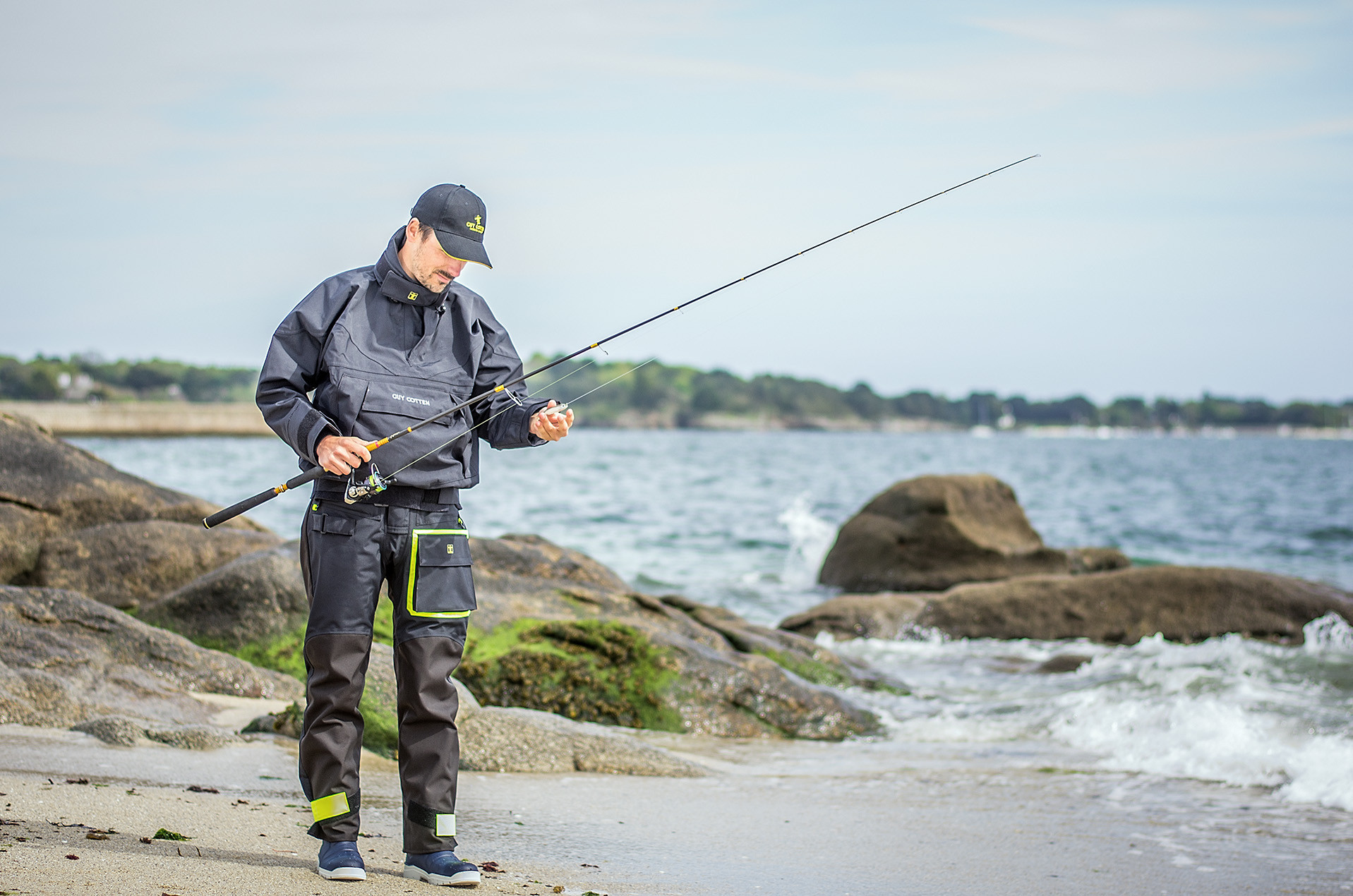 Surf Comfort top sport fishing Guy Cotten. Watertight and breathable