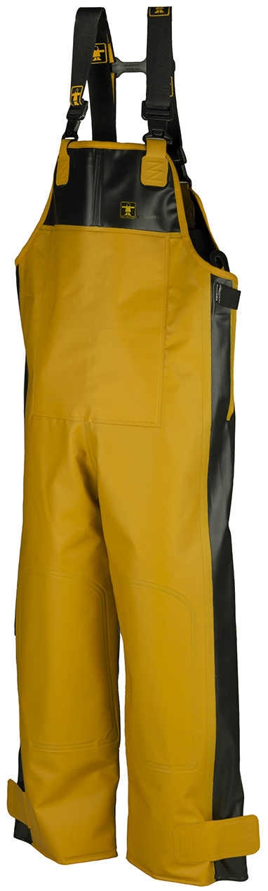 X-Large, Orange/Yellow Guy Cotten X-Trapper Bib Trousers